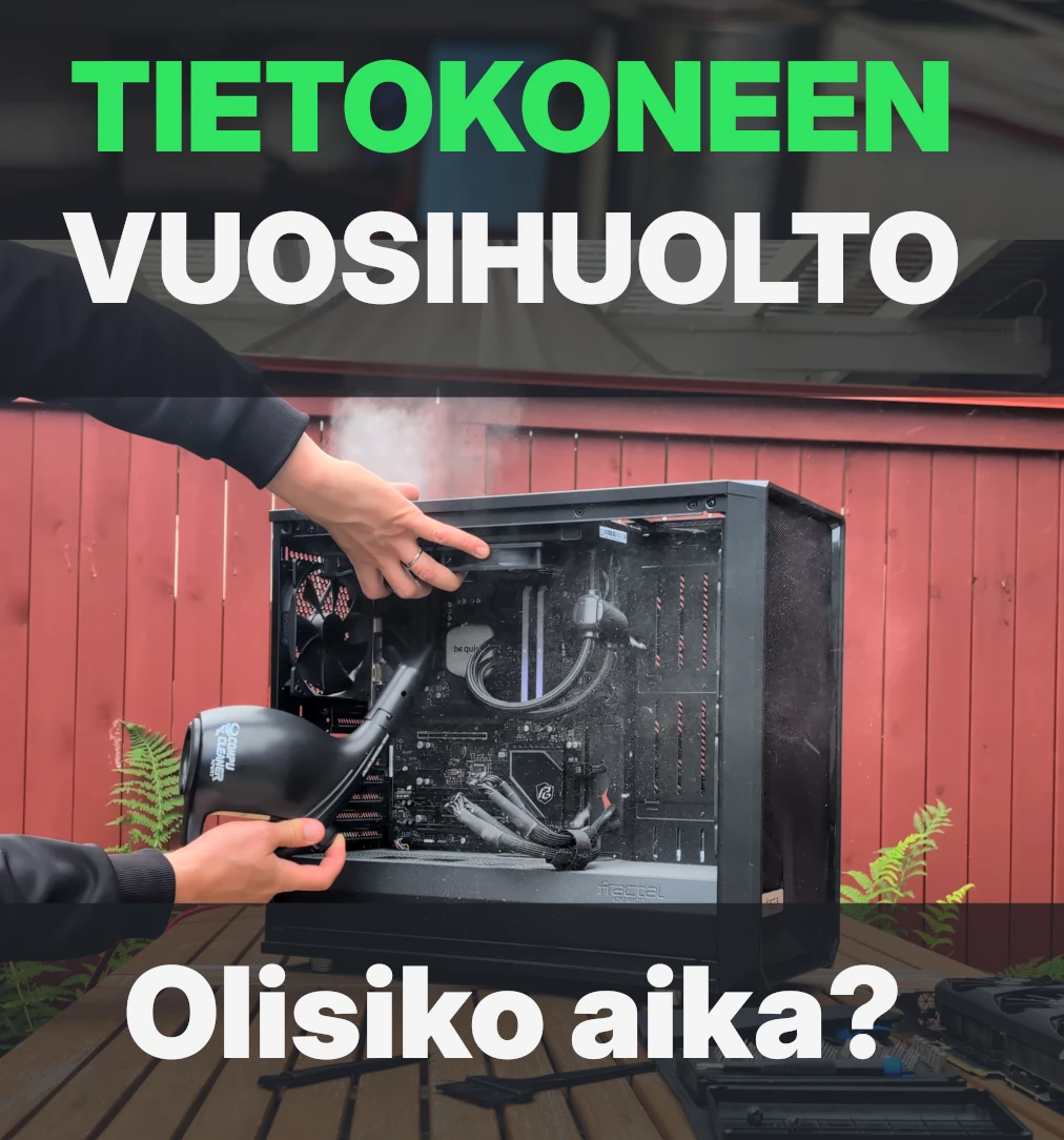 Tietokoneen vuosihuolto Joensuu