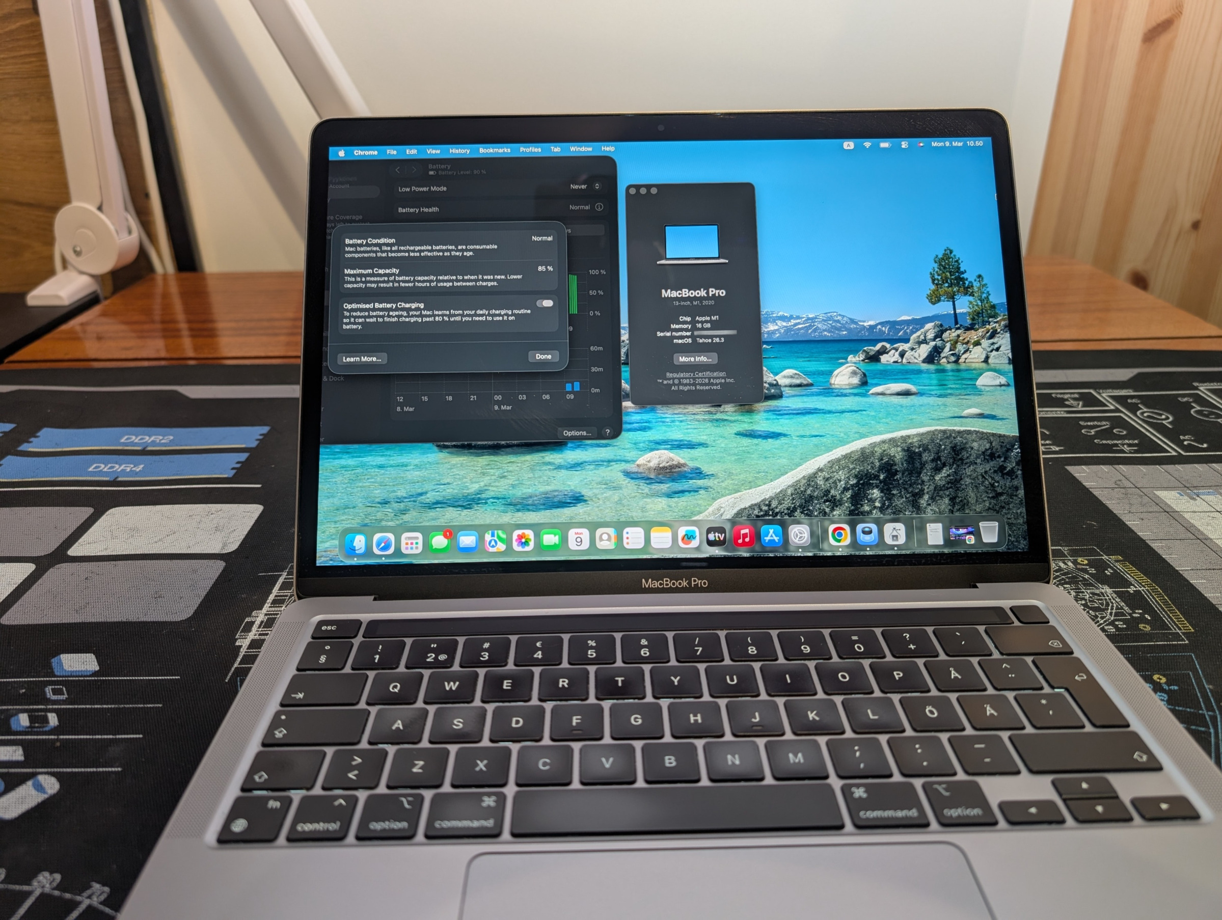 MacBook Pro akun kuntoraportointi