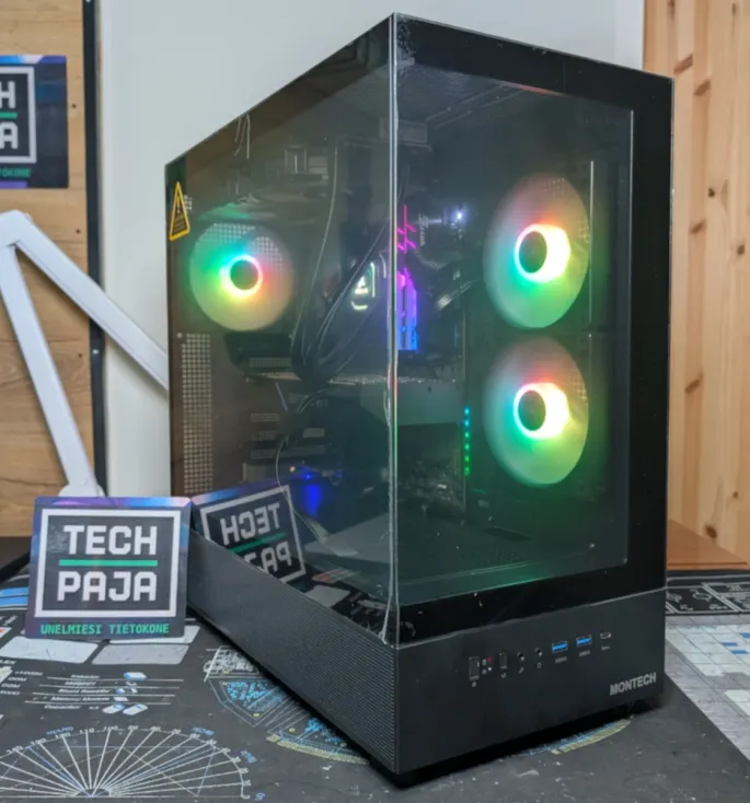 Käytetty pelikone Ryzen 7 3700X & NVIDIA RTX 2080 Ti